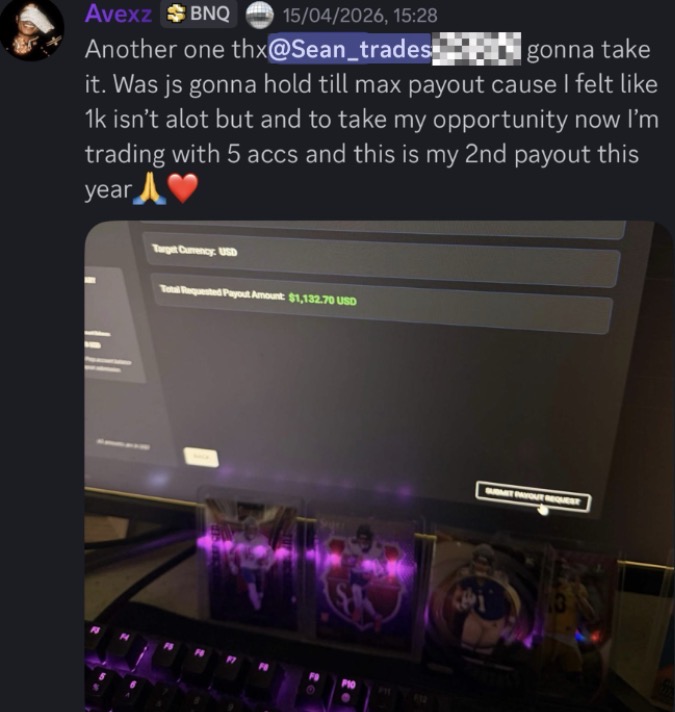 Student review — second payout of the year
